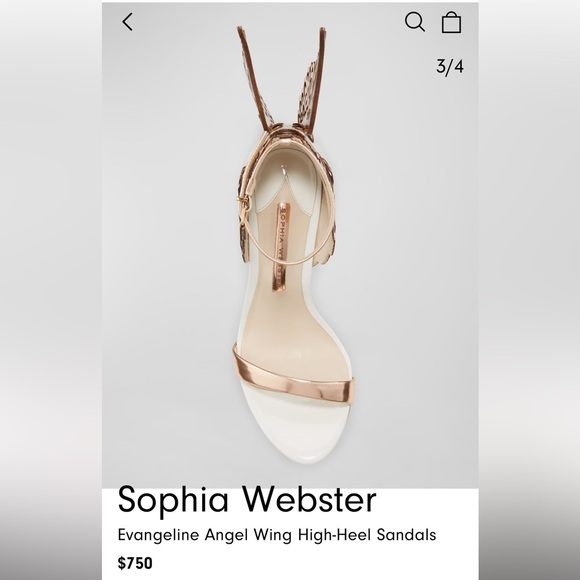 Sophia Webster Evangeline Sandal BNWB size 6 - Picture 4 of 12